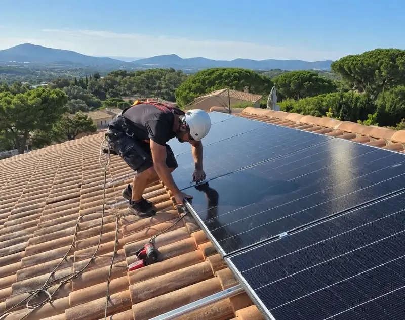 Installateur panneaux solaires Cléguérec — pose photovoltaïque sur toiture